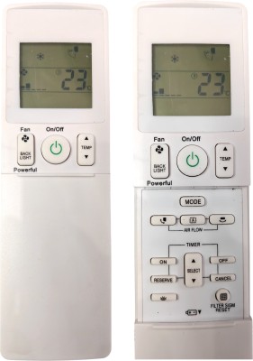 Ehop AC169B 169B Compatible remote control for  Inverter AC A-169B Daikin Remote Controller(White)