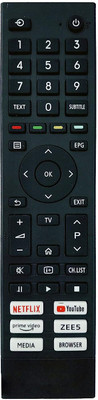 BhalTech CT-95020 LED Smart TV with YouTube Prime Vedio Netflix Fucntion Fucntion (Without Voice Function) Compatible for Toshiba Tv Remote Controller(Black)