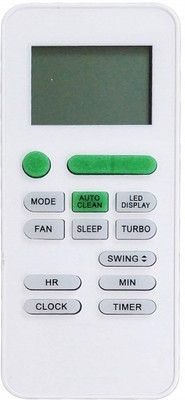 LipiWorld VE-175 AC Remote Control (Old Remote Exactly Same Remote Will Only Work) Compatible For Vise AC Remote Controller(Grey)