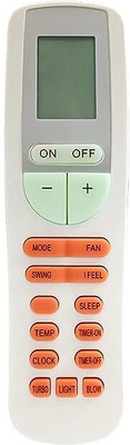 7SEVEN Compatible for Blue Star AC Remote Original 133 Model Suitable 1 1.5 2 Ton Split and Window Air Conditioner BLUE STAR ac Remote Controller(White)