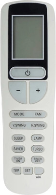 miracles in hand MIH133ADJ REMOTE COMPATIBLE WITH  INVERTER AC (ADJ FUNCTION) VOLTAS Remote Controller(White)