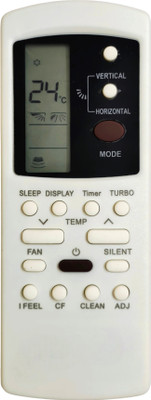 ERNIL AC293 AC Remote Compatible for Sansui AC Remote (Exactly Same Remote Will Only Work) Remote Controller(White)