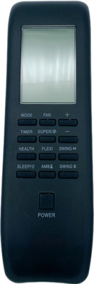 NixGlobal NEW AC Remote with Flexi Function Compatible with IFB AC Remote Controller(Black)