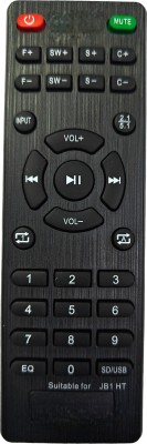 Ehop JB-11 Compatible Remote Control For  Home Theater System John Barrel Remote Controller(Black)