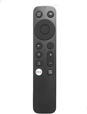 Paril ®92N TV REMOTE Compatible for Oneplus Smart TV LCD/LED Remote Control (No voice Command) (Exactly Same Remote Will Only Work) Remote Controller(Black)