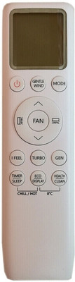 Paril ® Re- 241A Remote Compatible for TCL Ac remote controller (Old Remote Exactly same Remote will Only work) Remote Controller(White)
