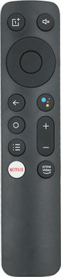 RESORB LED 631 NON VOICE remote for Oneplus Q Series Y1S Y1S Edge OnePlus Smart Andorid remote for Oneplus Q Series U Series Y1S Y1S Edge OnePlus Smart Andorid LED TV Remote Controller(Black)