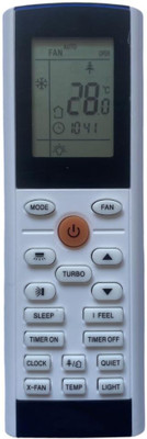 mumax Compatible/Replacement for AC Remote Control (Model no. OND-193 Onida Remote Controller(White,Black)