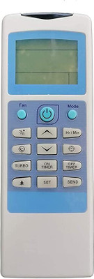 LUNAGARIYA AC Remote No.61A, Compatible with  AC Remote Control ONIDA Remote Controller(White)