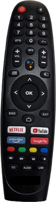 Nij 1670 Smart LED TV Remote Control SANSUI Remote Controller(Black)