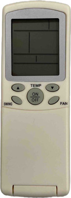 SHIELDGUARD AC Remote Control 98 Compatible for AC Haier Remote Controller(White)