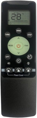 Kritex 235 AC Remote Compatible for Carrier AC Remote Control Remote Controller(Black)