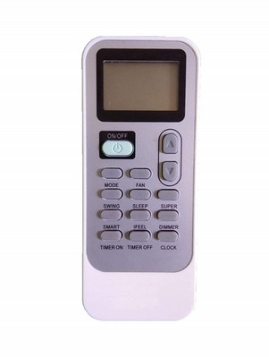 LipiWorld 134 I Feel AC Remote Control (Old Remote Exactly Same Remote Will Only Work) Compatible For VESTAR AC Remote Controller(Grey)