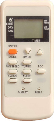NixGlobal 135A Remote Compatible with WHIRLPOOL / IFB AC Remote Controller(White)