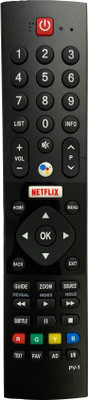 SHIELDGUARD Voice Remote Control 187 Compatible for Pana sonic LED TV Remote Controller(Black)