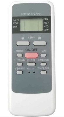 Paril Air Conditioner Remote Compatible For HITACHIAC Replacement for Hitachi Ac (Exactly Same Remote Will Only Work) Remote Controller(White)