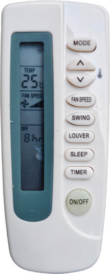 Ehop Compatible Remote control for AC AC-66 Azure Remote Controller(White)
