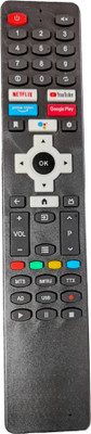 Ehop Compatible Remote Control for Smart LCD LED TV Remote JSK32ASHD SANSUI Remote Controller(Black)