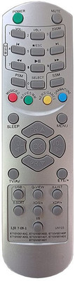 TVE UN123 7In1 Universal 6710V00140C 6710V00140D 6710V00140T Compatible for  CTV LG Remote Controller(Silver)