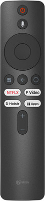 7SEVEN Compatible XMRM-M8 Remote with Xiaomi mi Redmi Tv Suitable Smart 5a Pro 32 40 43 65 Inch Full HD Android 11 Television, Pairing Must for MI Tv Remote Controller(Black)