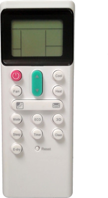 LipiWorld 271 AC Remote Control (Old Remote Exactly Same Remote Will Only Work) Compatible For Hitachi AC Remote Controller(Grey)