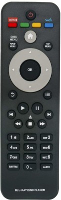 HDF Compatible for Philips Blu-Ray Disc Player Home Theatre (RM-B1099) Philips Blu-Ray Disc Player Home Theatre Remote Controller(Black)