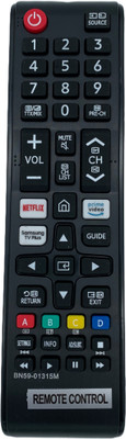 NixGlobal BN59-01315M Remote Compatible with SAMSUNG 4K SMART LED LCD TV Remote Controller(Black)