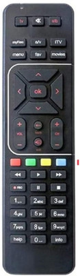 Ethex New TvR-108 (Same remote Only will work)(before buy check all images) Remote Controller(Black)