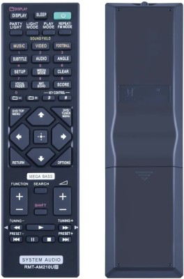 miracles in hand SNY210U Remote Compatible with Home Audio System RMT-AM210U Sony Remote Controller(Black)