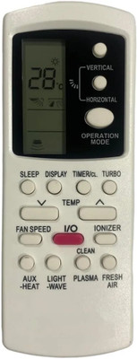 NixGlobal 88-1 V0LTAS AC Remote Compatible with VOLTAS 1 / 1.5 / 2 TON AC Remote Controller(White)