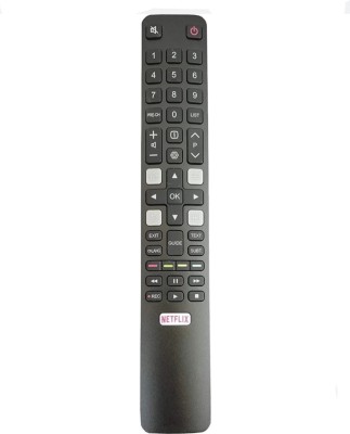 Paril ®82N TV REMOTE Compatible for Tcl Smart TV LCD/LED Remote Control (No voice Command) (Exactly Same Remote Will Only Work) Remote Controller(Black)