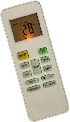 mumax AC Remote No. -204, Compatible/Replacement for  AC Remote Control IFB Remote Controller(White)