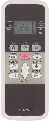 Technology Ahead Replacement Remote Control for Hitachi InverterAC hitachi INVERTER AIR CONDITIONER HITACHI Remote Controller(Black)