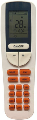 LUNAGARIYA AC Remote No.133, Compatible with  AC Remote Control BLUESTAR Remote Controller(White)