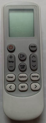 RE 144 Samsung Ac Remote Controller(White)