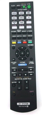 Ehop RM-AAU116 Compatible Remote Control For AV System Sony Remote Controller(Black)