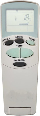 Kritex 16 AC Remote Compatible for LG (A/Swing) Remote Control Remote Controller(White)