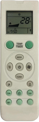 DEVBHOOMI DB-Videocon Ac Remote Control. Compatible with Voltas, Lloyd, Videocon Air Conditioner Remote Controller(White)