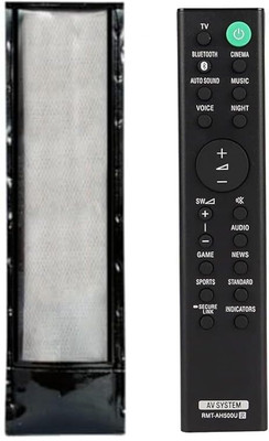 Kritex Protective Cover for Sony SOUNDBAR Remote RMT-AH500U Remote Controller(Black)