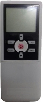 LipiWorld 55 AC Remote Compatible For  VOLTAS/VIDEOCON AC Remote Controller(White)