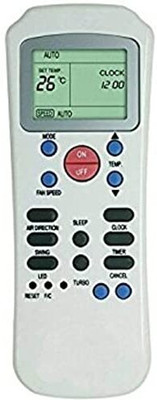 LUNAGARIYA AC Remote No.82A, Compatible with  AC Remote Control CARRIER Remote Controller(White)