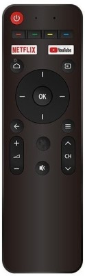 HDF Compatible for Haier Smart LED TV with Netflix & Youtube (HTR-U28) Haier Non Voice Smart LED TV Remote Controller(Black)