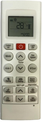 mumax AC Remote No. 36K, Compatible/Replacement AC Remote Control LG Remote Controller(White)