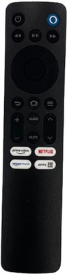 Kritex NO.231, Remote Compatible for REDMI LED Smart TV Remote 2023 CHINA Remote Controller(Black)