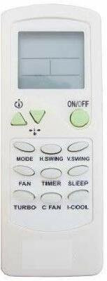 ANM REMOTE COMPATIBLE FOR ONIDA AC S18 FLT-N3 ONIDA- ZH/LT-05 ( SAME MODEL ONLY ), VERIFICATION ON 9408256237 Remote Controller(White)