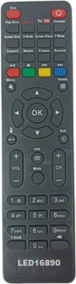 Akshita __16890__ LED HD Remote Control AKAI TV Remote Controller(Black)