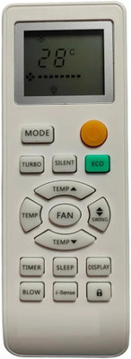 Xpecial 131-D G0DREJ AC Remote Compatible with GODREJ 1 / 1.5 / 2 TON AC Remote Controller(White)