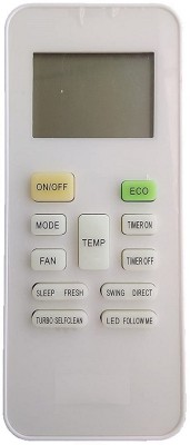 LipiWorld 149RL AC Remote Control (Old Remote Exactly Same Remote Will Only Work) Compatible For Reconnect AC Remote Controller(Grey)