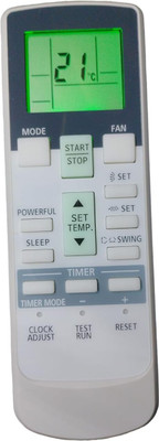 Akshita __207000__ Split & Window AC Remote Control O General with Light Remote Controller(White)