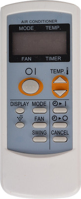 RESORB Compatible for Sharp Air conditioner RE 71 SHARP (match buttons with old remote before placing order) Remote Controller(White)